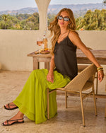 Summer Abroad Tiered Maxi Skirt