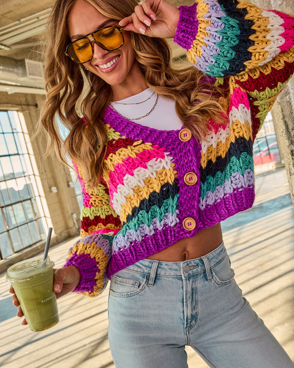Happy Trails Crochet Cardigan – VICI