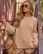 Plush Whim Ribbed Knit Sweater