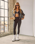 Victory Lap V-Cut Racerback Sports Bra