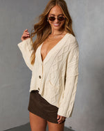 Ardina Cable Knit Cardigan