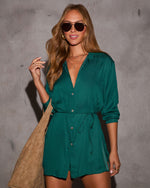 Grinnell Button Front Romper