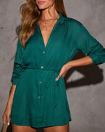 Grinnell Button Front Romper