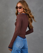 Falling Slowly Contrast Trim Top