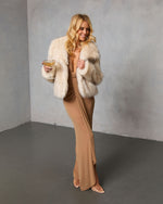 Keep Up With Me Faux Fur Standard Coat