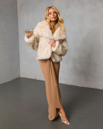 Keep Up With Me Faux Fur Standard Coat