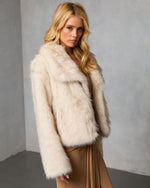 Keep Up With Me Faux Fur Standard Coat