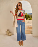 Zarae Woven Vegan Leather Tote Bag