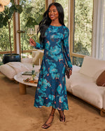 Bloom Beauty Floral Midi Dress