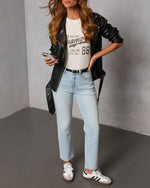 Lueisa Stretch Straight Leg Denim