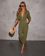 Rinko Tie Waist Jumpsuit