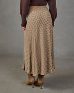 Tawney Plaid Midi Skirt