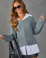 Better Things Cotton Poplin Button Down Top