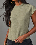 Nila Knit Short Sleeve Sweater