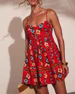 Wildflower Way Fit and Flare Mini Dress