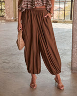 Kerri Satin Balloon Pants