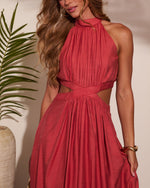 Slow Arrival Cut Out Maxi Dress