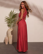 Slow Arrival Cut Out Maxi Dress