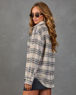 Fall Unveiling Plaid Button Down Top