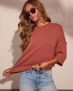 Warm Morning Knit Sweater