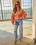 Light Wash % VICI Icon Super Stretch High Rise Straight Jeans-5