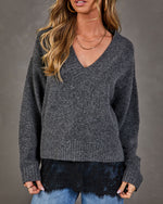 Vanna Knit Lace Trim Sweater