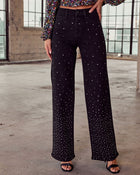 City Pulse Stretch Embellished Straight Leg Jeans