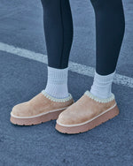 Almond % Emberlane Embroidered Platform Mules-5