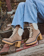 Icicle Mill Sherpa Heeled Boots