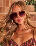 Coastal Verse Square Sunglasses