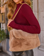 Davinia Faux Fur Shoulder Bag