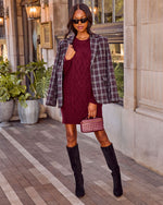 Mirabelle Woven Vegan Leather Crossbody Bag