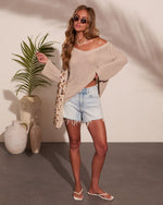 Hometown Honey Open Knit Sweater
