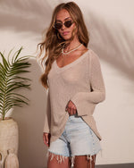 Hometown Honey Open Knit Sweater