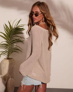 Hometown Honey Open Knit Sweater