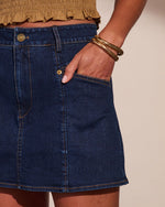 Arrival Lounge Denim Mini Skort