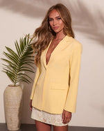 Emiliah Single Button Blazer