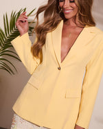 Emiliah Single Button Blazer