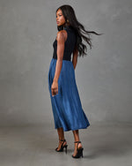 Meriah Color Block Maxi Dress