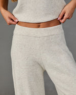 Plush Reverie Knit Barrel Pants