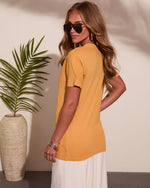 Jet Lag Cotton Graphic Short Sleeve Tee