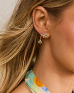 Coastal Edit Seashell Stud Earrings