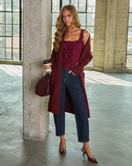 Settle In Knit Duster Cardigan
