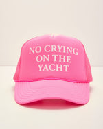 No Crying On The Yacht Trucker Hat