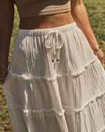 Stevie Rae Drawstring Maxi Skirt