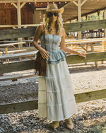 Stevie Rae Drawstring Maxi Skirt