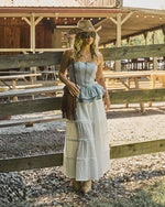 Stevie Rae Drawstring Maxi Skirt