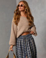 Whisper Loom Knit Sweater