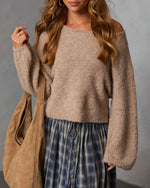 Whisper Loom Knit Sweater