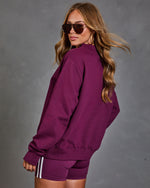 Form Society Cotton Funnel Neck Sweatshirt